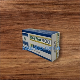  Hộp dược phẩm có ép kim - bế nổi
