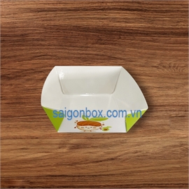  Khay giấy mềm có cán màng