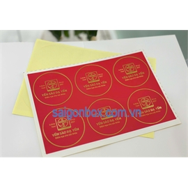  Decal yến sào 